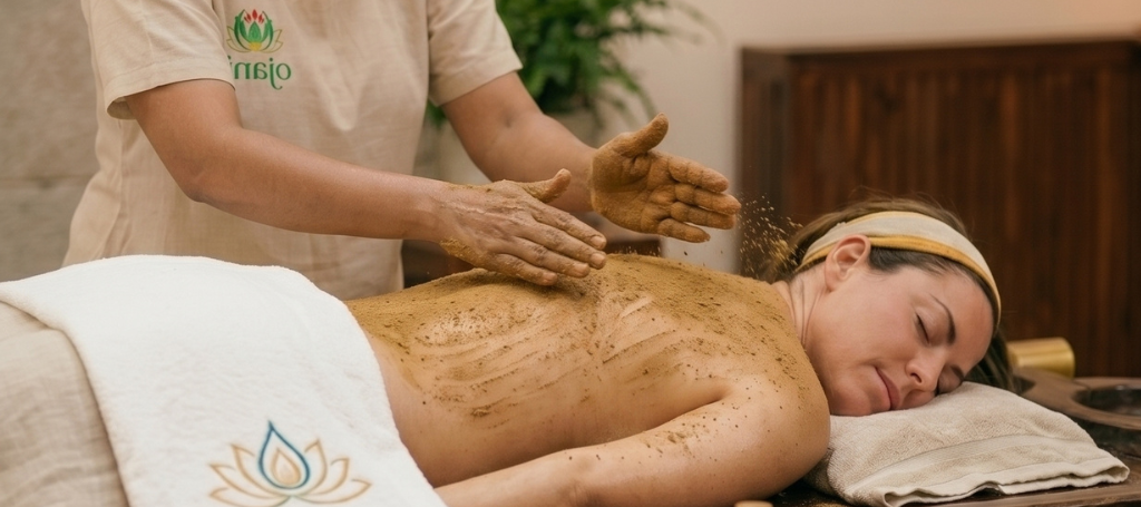 Udvartanam Herbal Powder Massage Kerala