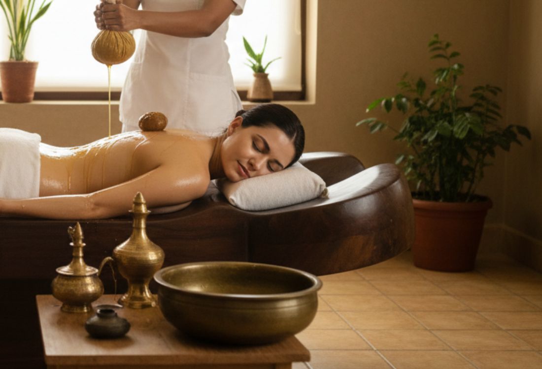 Jambeera Kizhi Ayurvedic Lemon Massage Kerala