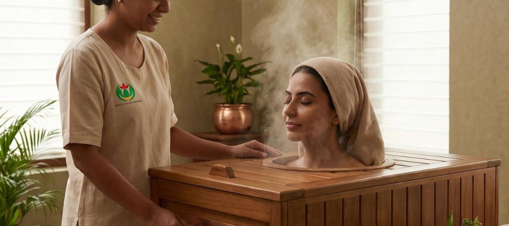 Bashpa Sweda Ayurvedic Herbal Steam Kerala